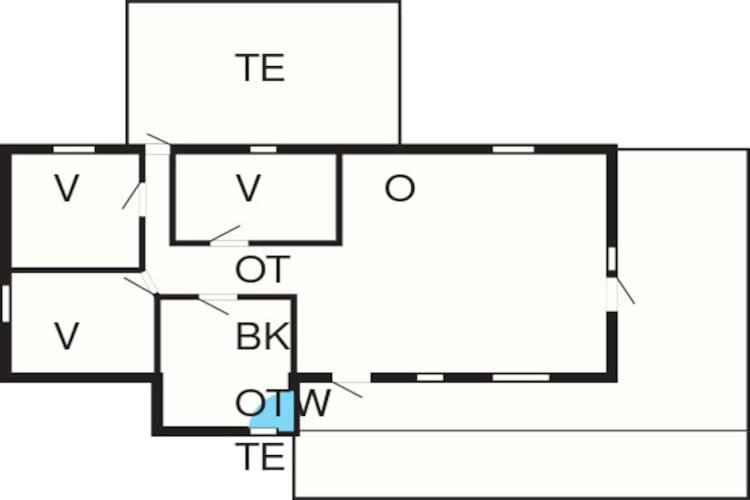 6 Person Holiday Home In R M Lakolk Zewnętrze zdjęcie